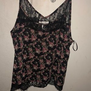 Ambiance apparel flower blouse